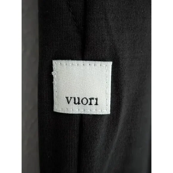 Vuori Lux Intentions Jumpsuit Black Long Sleeve Jumpsuit | Vuori Size Medium - Picture 7 of 7